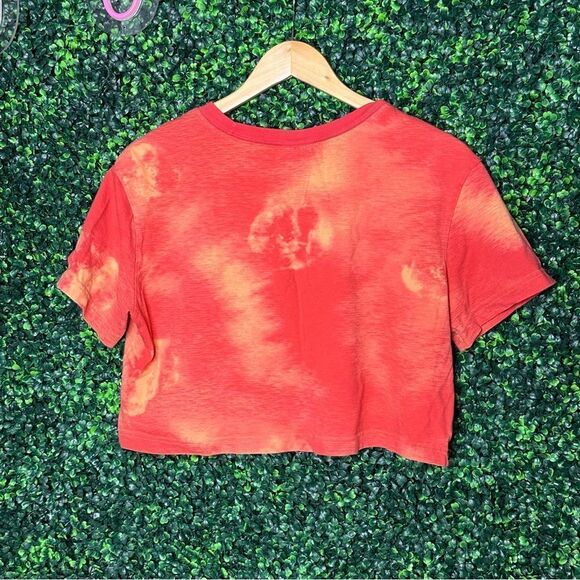 Nike Cropped Los Angeles Orange Sky Top Sz Small - Picture 5 of 5